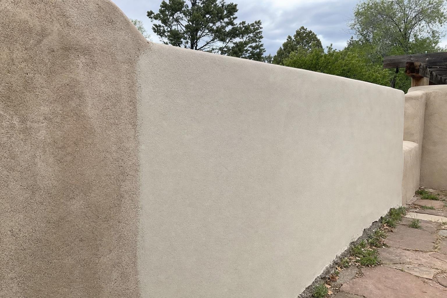 Representative stucco lath replacement photo
